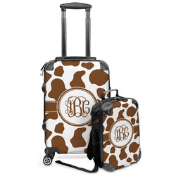 Cow Print Kids 2-Piece Luggage Set - Suitcase & Backpack (Personalized)