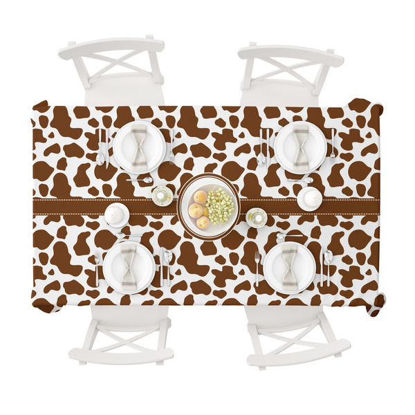 Cow Print Tablecloths (58"x102") - TOP VIEW