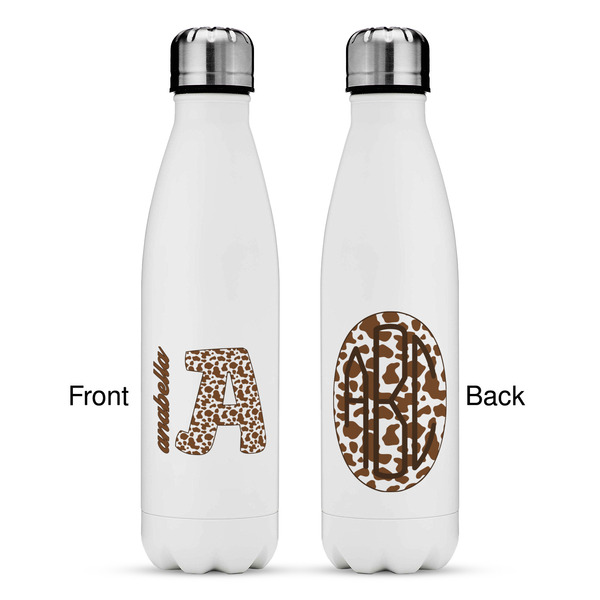 Cow Print Tapered Water Bottle - Apvl
