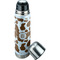 Cow Print Thermos - Lid Off