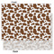 Cow Print Tissue Paper - Lightweight - Large - Front & Back