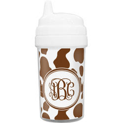 Cow Print Toddler Sippy Cup (Personalized)