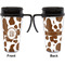 Cow Print Travel Mug with Black Handle - Approval