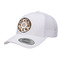 Cow Print Trucker Hat - White (Personalized)