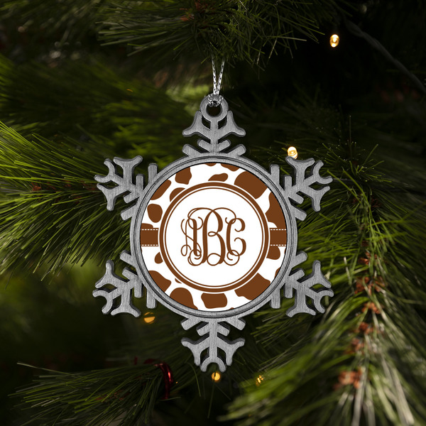 Cow Print Vintage Snowflake - (LIFESTYLE)