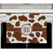 Cow Print Waffle Weave Towel - Full Color Print - Lifestyle2 Image