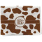 Cow Print Kitchen Towel - Waffle Weave - Full Color Print (Personalized)