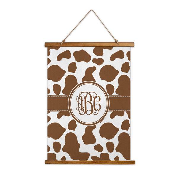 Custom Cow Print Wall Hanging Tapestry (Personalized)