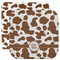Cow Print Facecloth / Wash Cloth (Personalized)