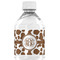 Cow Print Water Bottle Label - Single Front