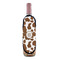 Cow Print Wine Bottle Apron - IN CONTEXT