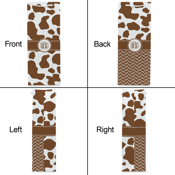 Cow Print Wine Gift Bag - Matte - Approval