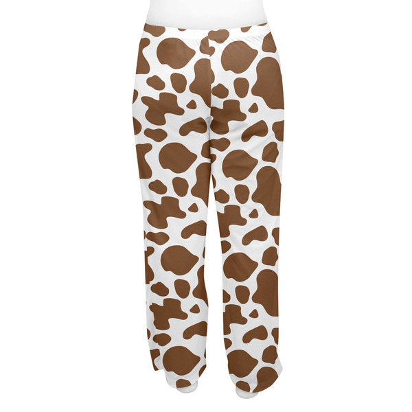 Cow Print Women's Pj on model - Back