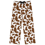 Cow Print Womens Pajama Pants - XS