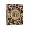 Cow Print Wood 3-Ring Binders - 1" Half Letter - Front