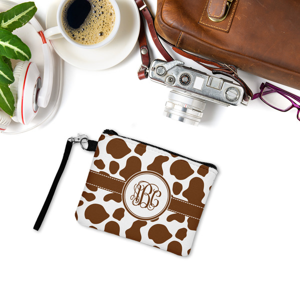 Cow Print Wristlet ID Cases - LIFESTYLE