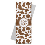 Cow Print Yoga Mat Towel (Personalized)