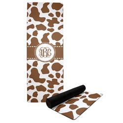 Cow Print Yoga Mat (Personalized)