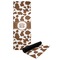 Cow Print Yoga Mat with Black Rubber Back Full Print View