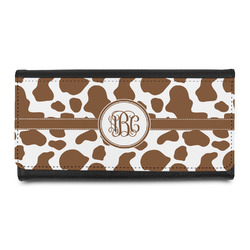 Cow Print Leatherette Ladies Wallet (Personalized)