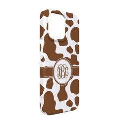 Cow Print iPhone Case - Plastic - iPhone 13 (Personalized)