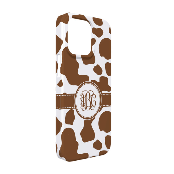 Custom Cow Print iPhone Case - Plastic - iPhone 13 (Personalized)