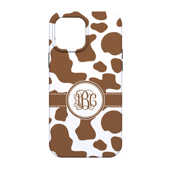 Cow Print iPhone 13 Tough Case - Back
