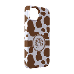 Cow Print iPhone Case - Plastic - iPhone 14 (Personalized)