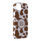 Cow Print iPhone 14 Plus Case - Angle