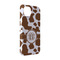 Cow Print iPhone 14 Pro Case - Angle