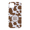 Cow Print iPhone 14 Pro Case - Back