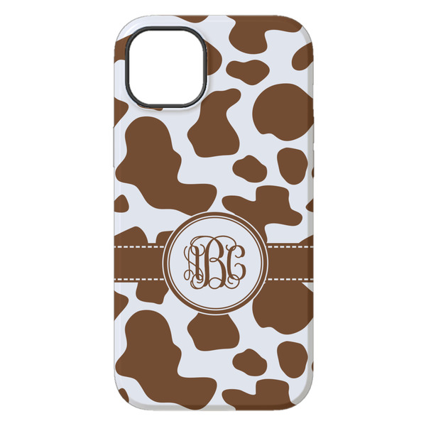 Cow Print iPhone 14 Pro Max Tough Case - Back