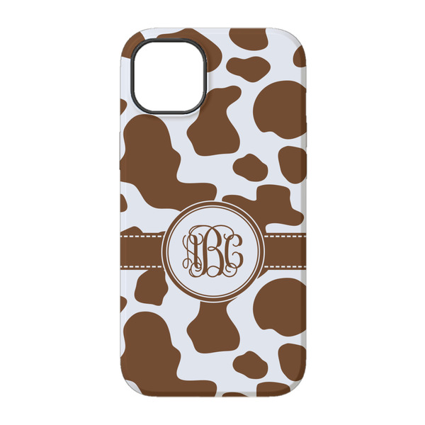 Cow Print iPhone 14 Tough Case - Back