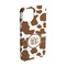 Cow Print iPhone 15 Pro Case - Angle