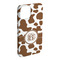 Cow Print iPhone 15 Pro Max Case - Angle