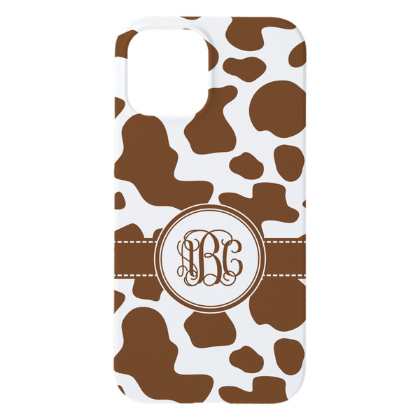 Cow Print iPhone 15 Pro Max Case - Back