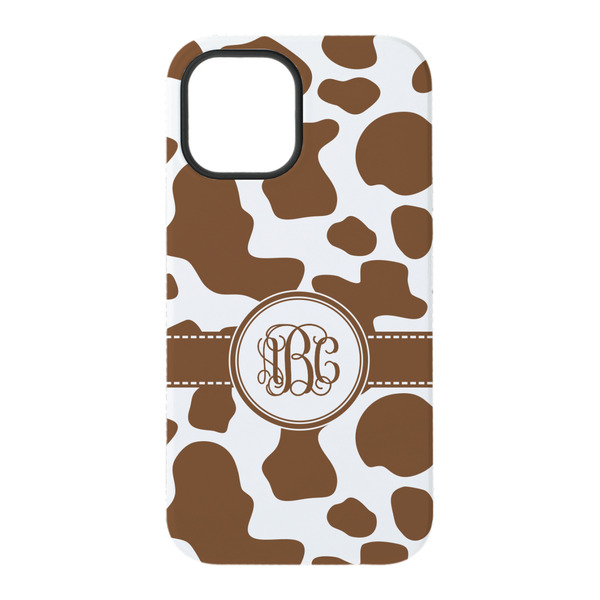 Cow Print iPhone 15 Tough Case - Back