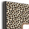 Leopard Print 11x14 Wood Print - Closeup