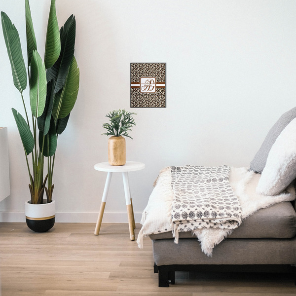 Leopard Print 11x14 Wood Print - In Context