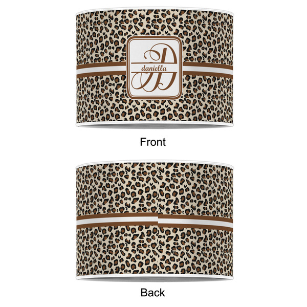 Leopard Print 12" Drum Lampshade - APPROVAL (Poly Film)