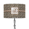 Leopard Print 12" Drum Lamp Shade - Fabric (Personalized)