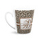 Leopard Print 12 Oz Latte Mug - Front