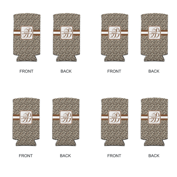 Leopard Print 12oz Tall Can Sleeve - Set of 4 - APPROVAL