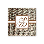 Leopard Print Wood Print - 12x12 (Personalized)