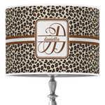 Leopard Print Drum Lamp Shade (Personalized)