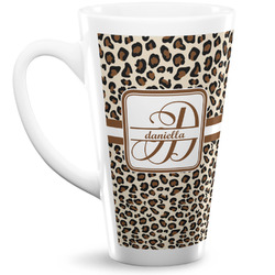 Leopard Print 16 Oz Latte Mug (Personalized)