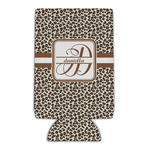 Leopard Print Can Cooler (16 oz) (Personalized)