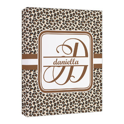 Leopard Print Canvas Print - 16x20 (Personalized)