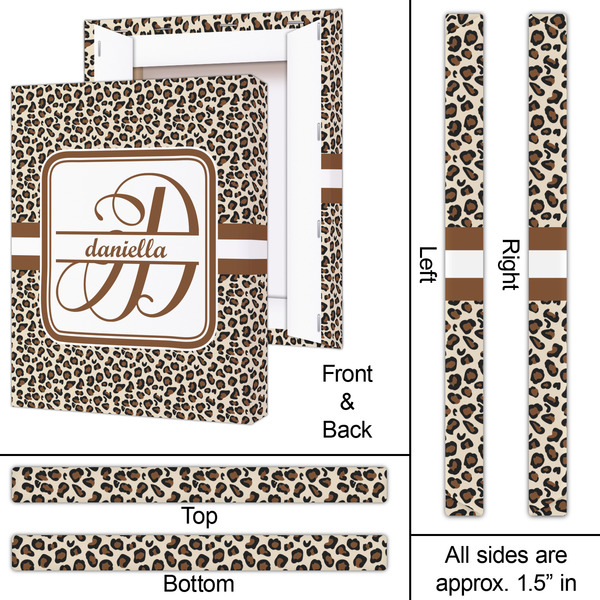 Leopard Print 16x20 - Canvas Print - Approval