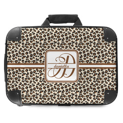 Leopard Print Hard Shell Briefcase - 18" (Personalized)